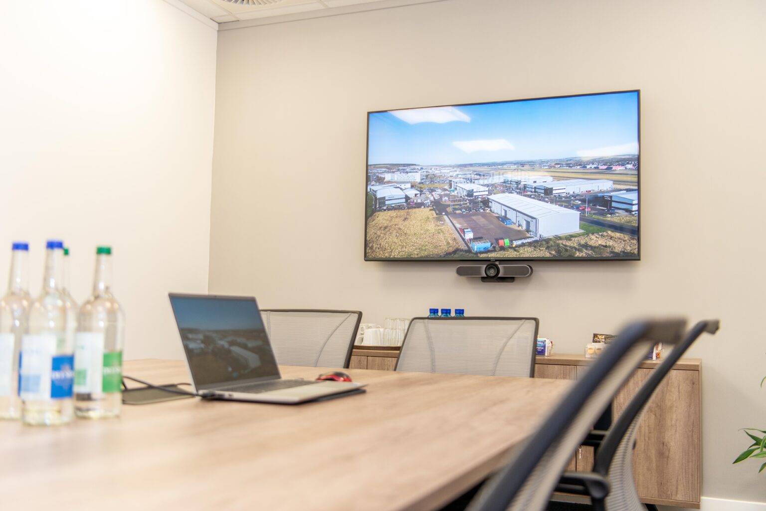 Close Up Meeting Space